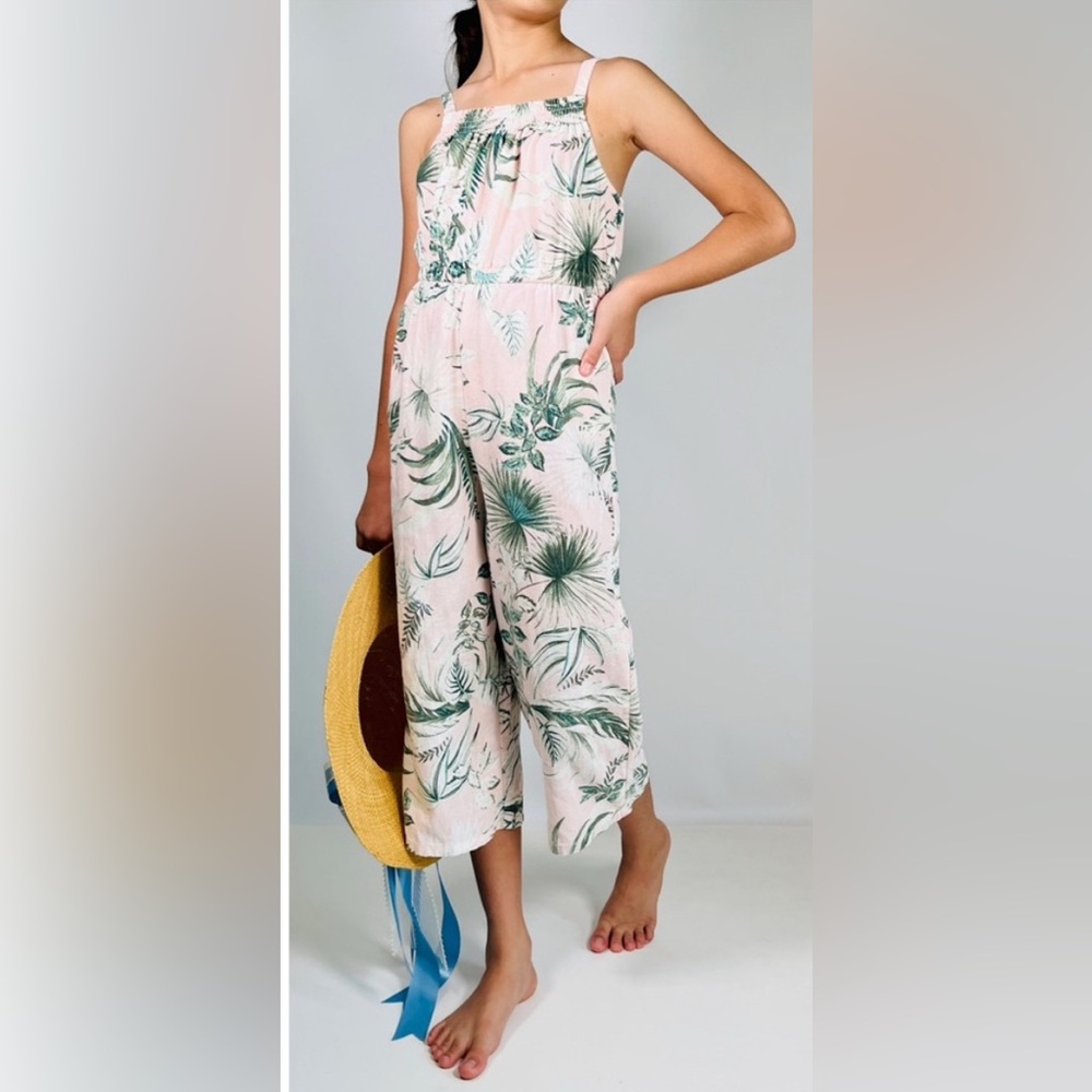 Old Navy Floral Print Jumpsuit in Pink and Green Size:XXL(18) NWT